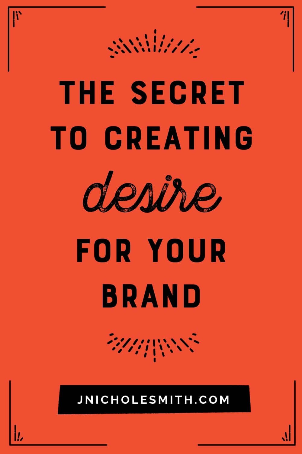 Build brand desire pin image