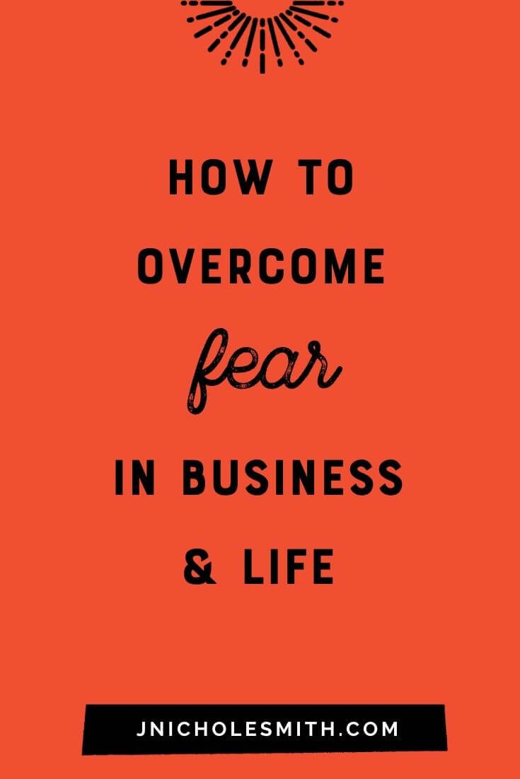 Overcoming Fear Momentum pin image