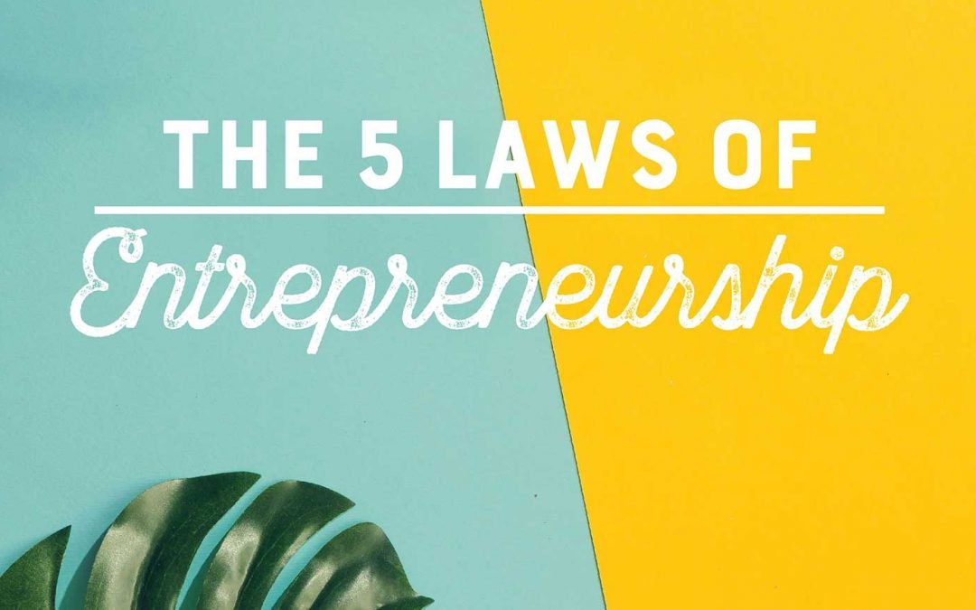 The 5 Laws of Entrepreneurship